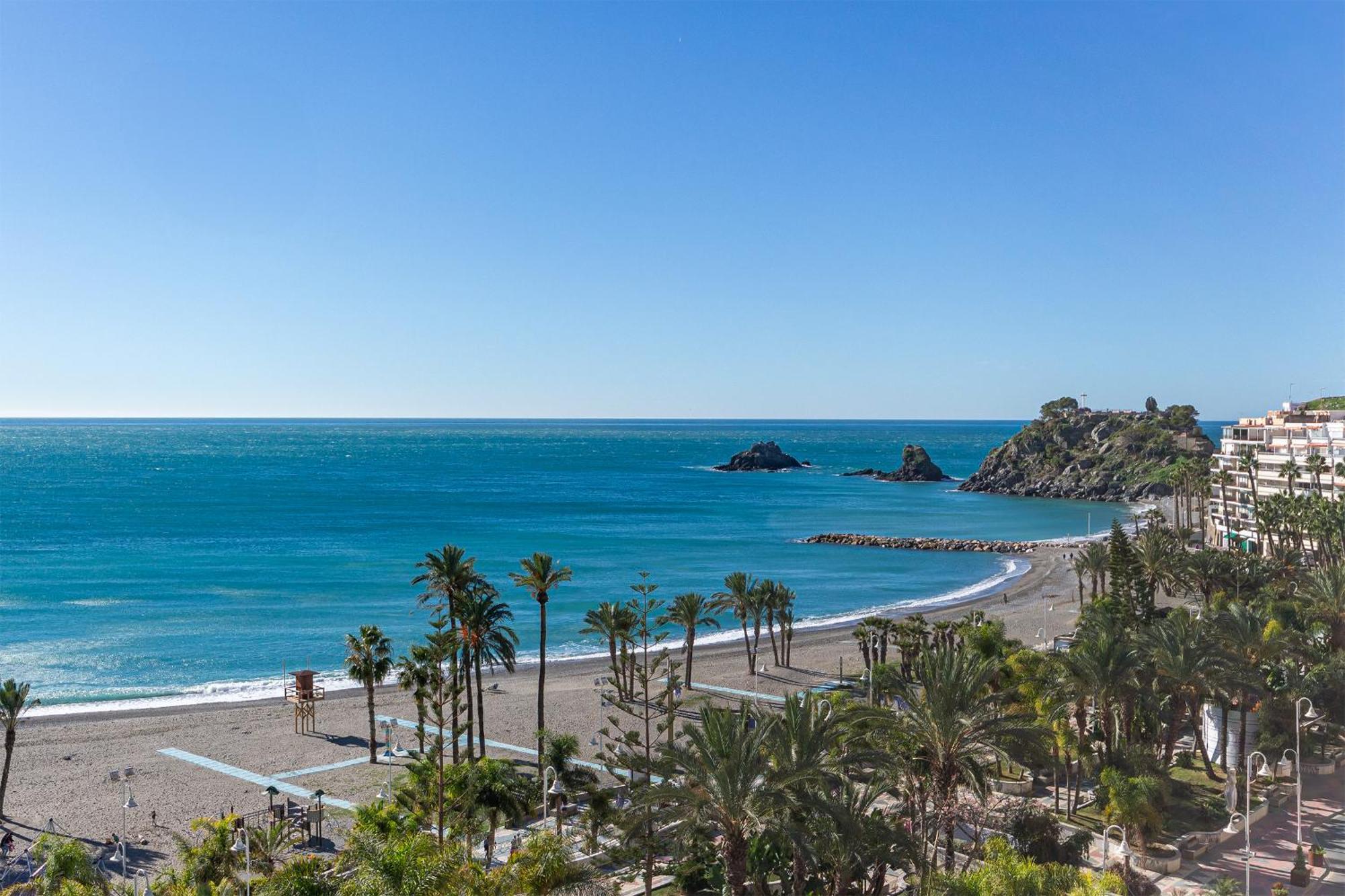 Casa Mare Apartamento En Primera Linea De Playa Альмуньєкар Екстер'єр фото